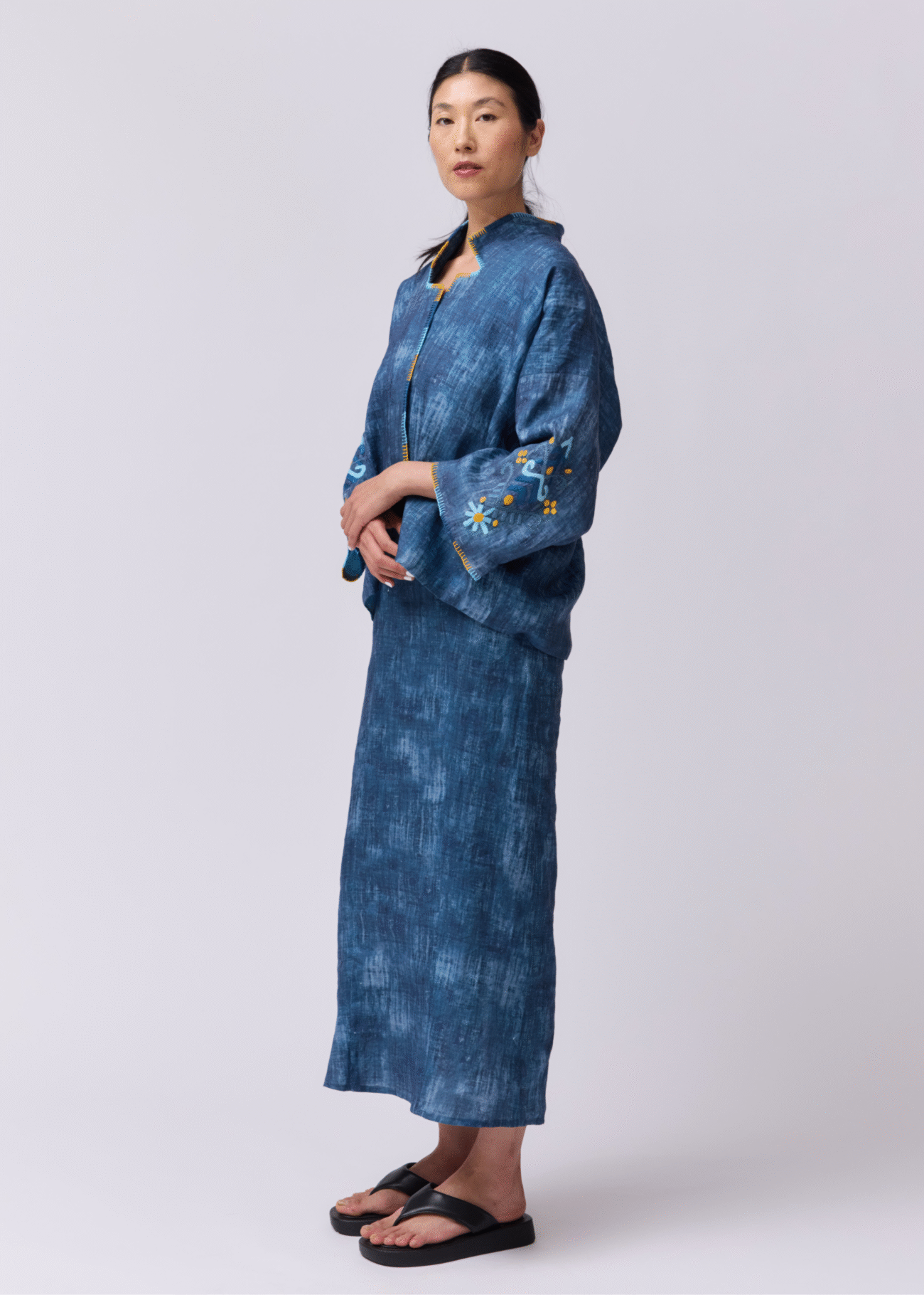 AZZUR INDIGO JACKET - Image 2