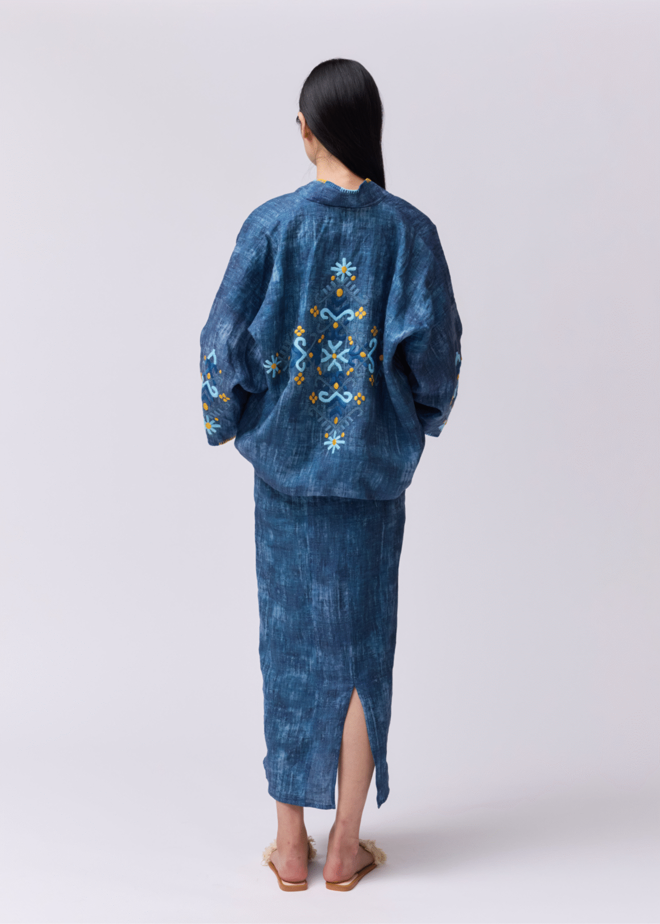AZZUR INDIGO JACKET - Image 3